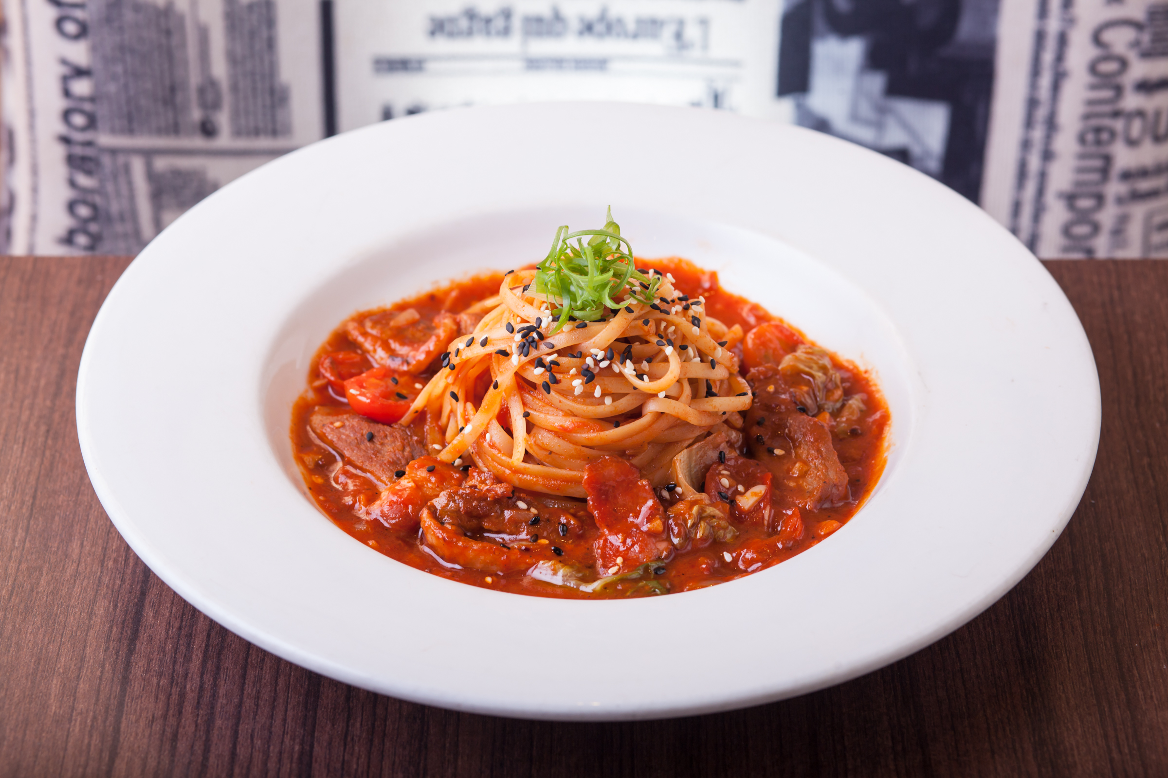 Soul Room Linguine Alla Gochujang.